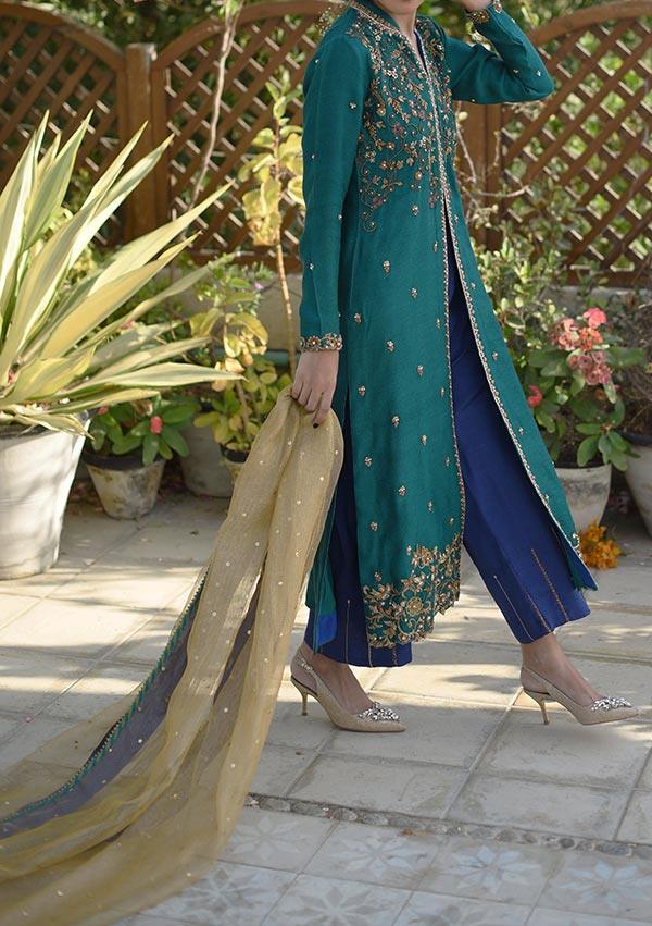 Abiha With Pants And Dupatta - Image 3