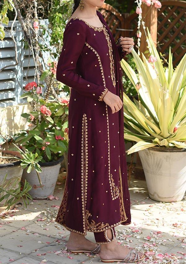 Aleena With Pants And Dupatta - Image 3