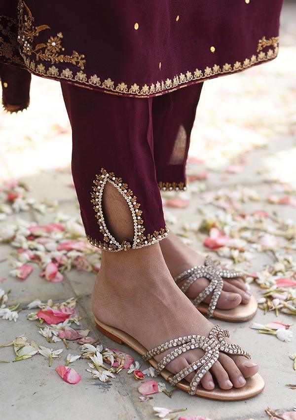 Aleena With Pants And Dupatta - Image 5