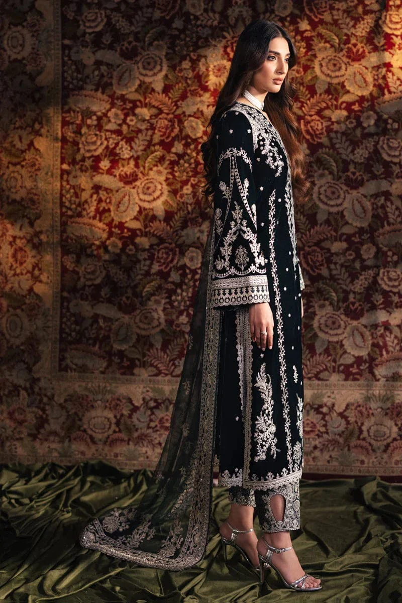 BK-03 SAMIRA - Qalamkar - Velvet Suit - Image 3