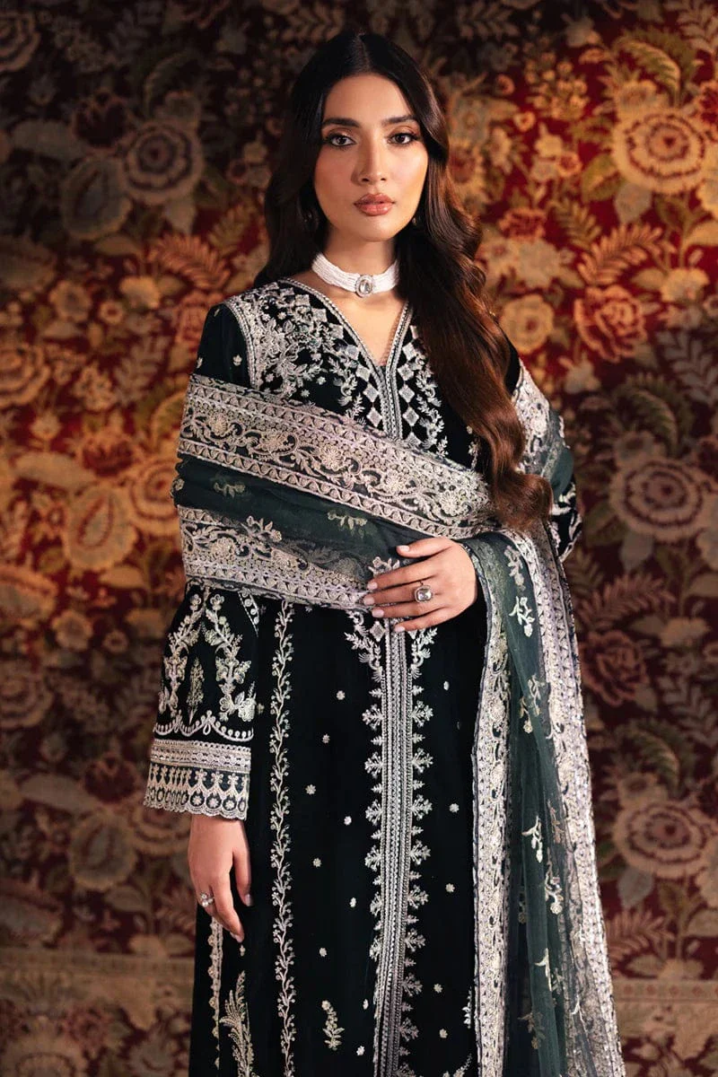 BK-03 SAMIRA - Qalamkar - Velvet Suit - Image 4