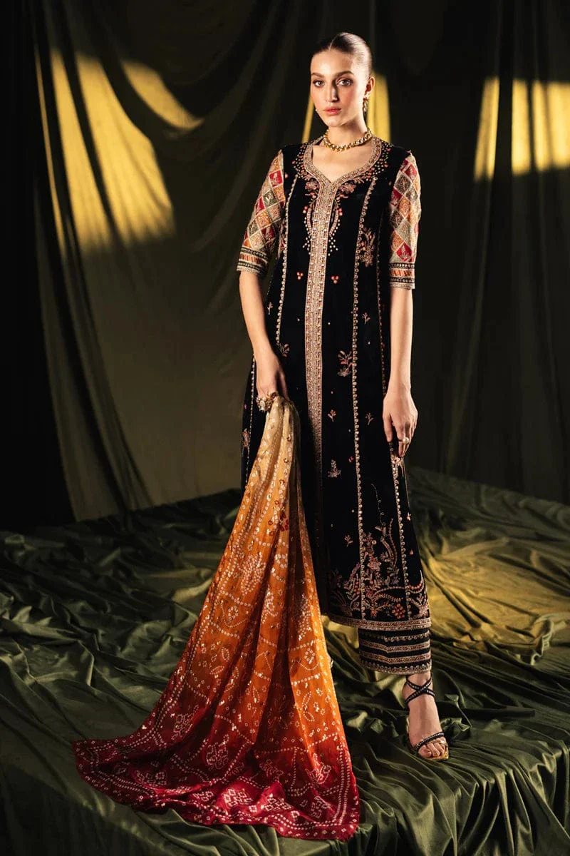 BK-06 ZOLA - Qalamkar - Velvet Suit - Image 3