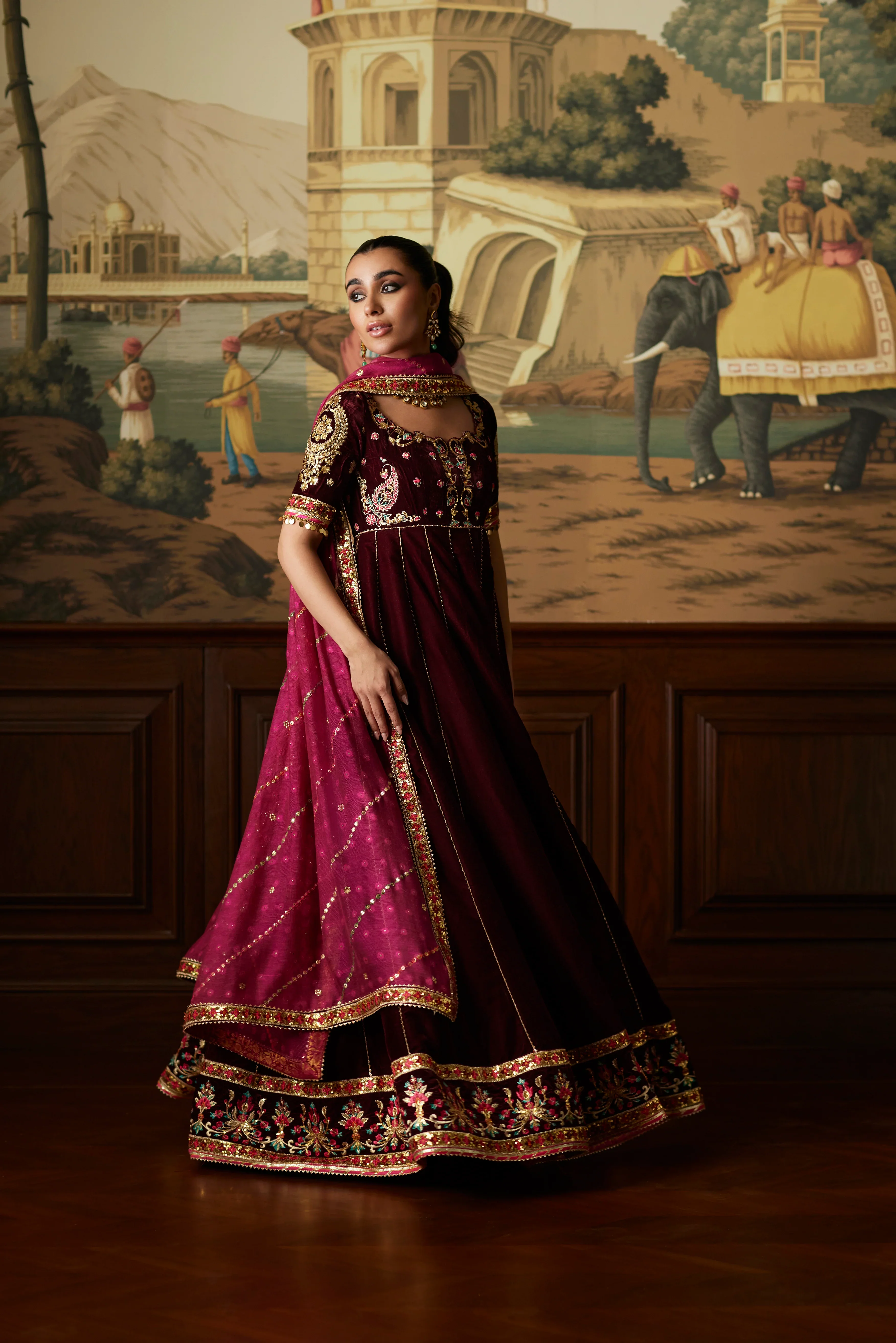 Daaniya - Mina Hasan - Velvet Suit - Image 4