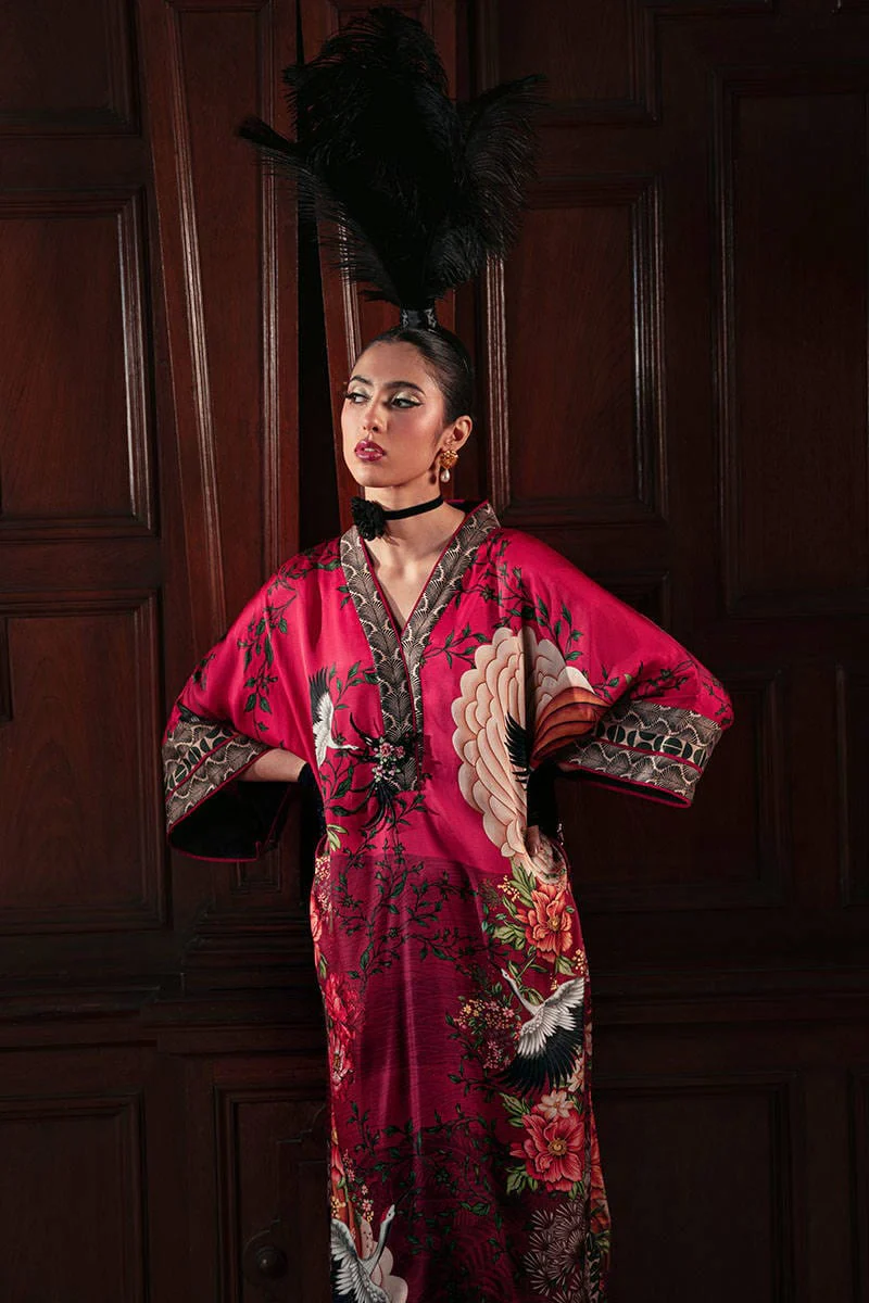 Magenta Oriental - Zainab Salman - Luxury Pret - Image 5