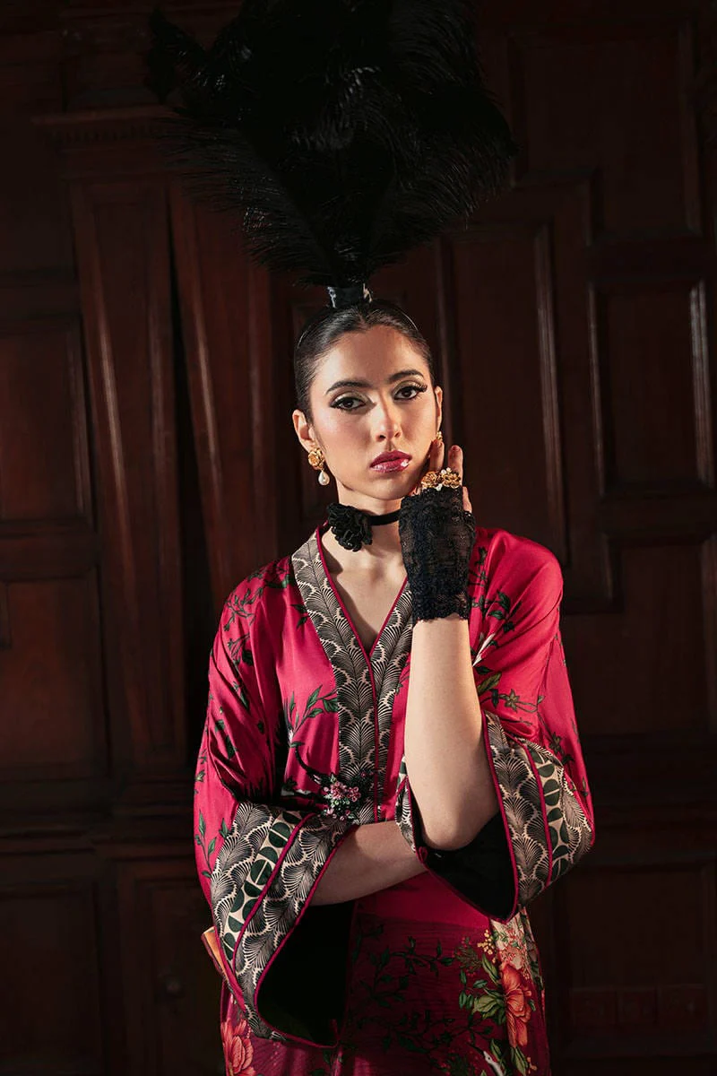 Magenta Oriental - Zainab Salman - Luxury Pret - Image 8