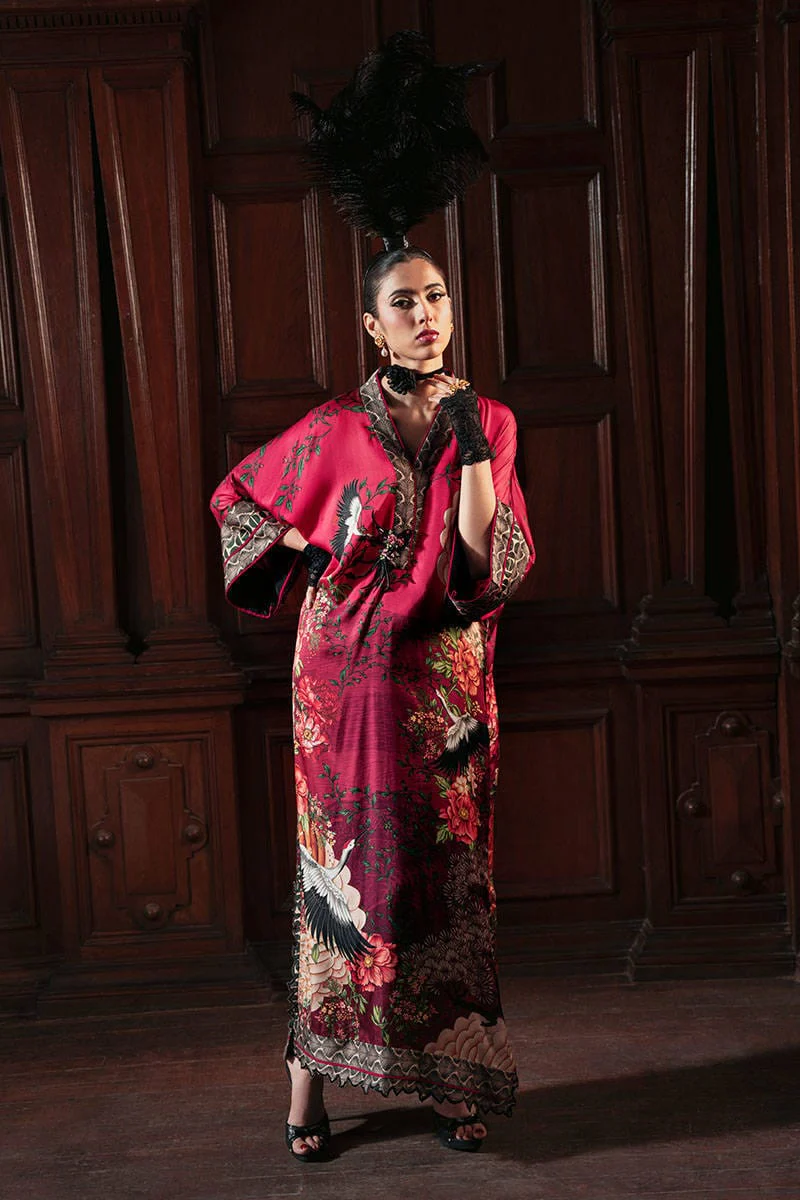 Magenta Oriental - Zainab Salman - Luxury Pret - Image 9