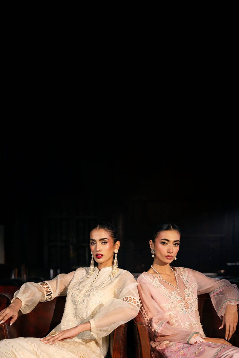 Pink Mist  - Zainab Salman - Luxury Pret - Image 10