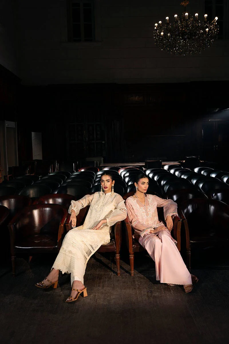 Pink Mist  - Zainab Salman - Luxury Pret - Image 11