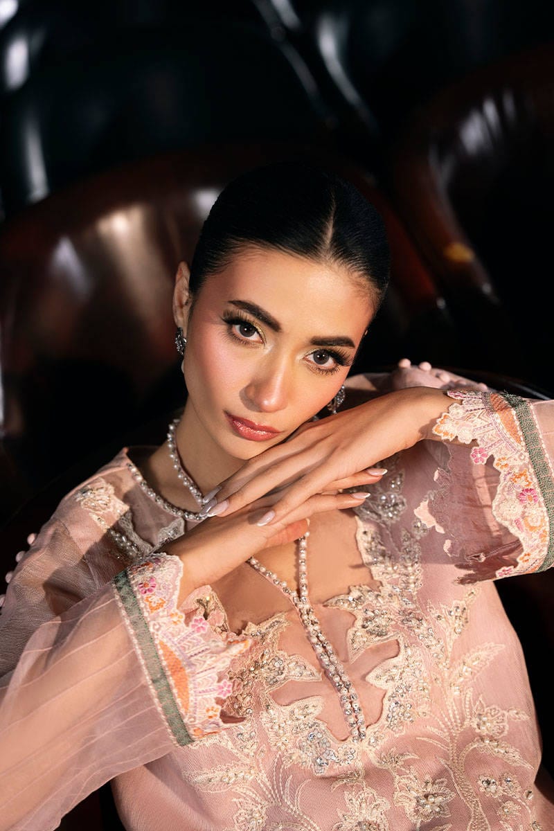 Pink Mist  - Zainab Salman - Luxury Pret - Image 6