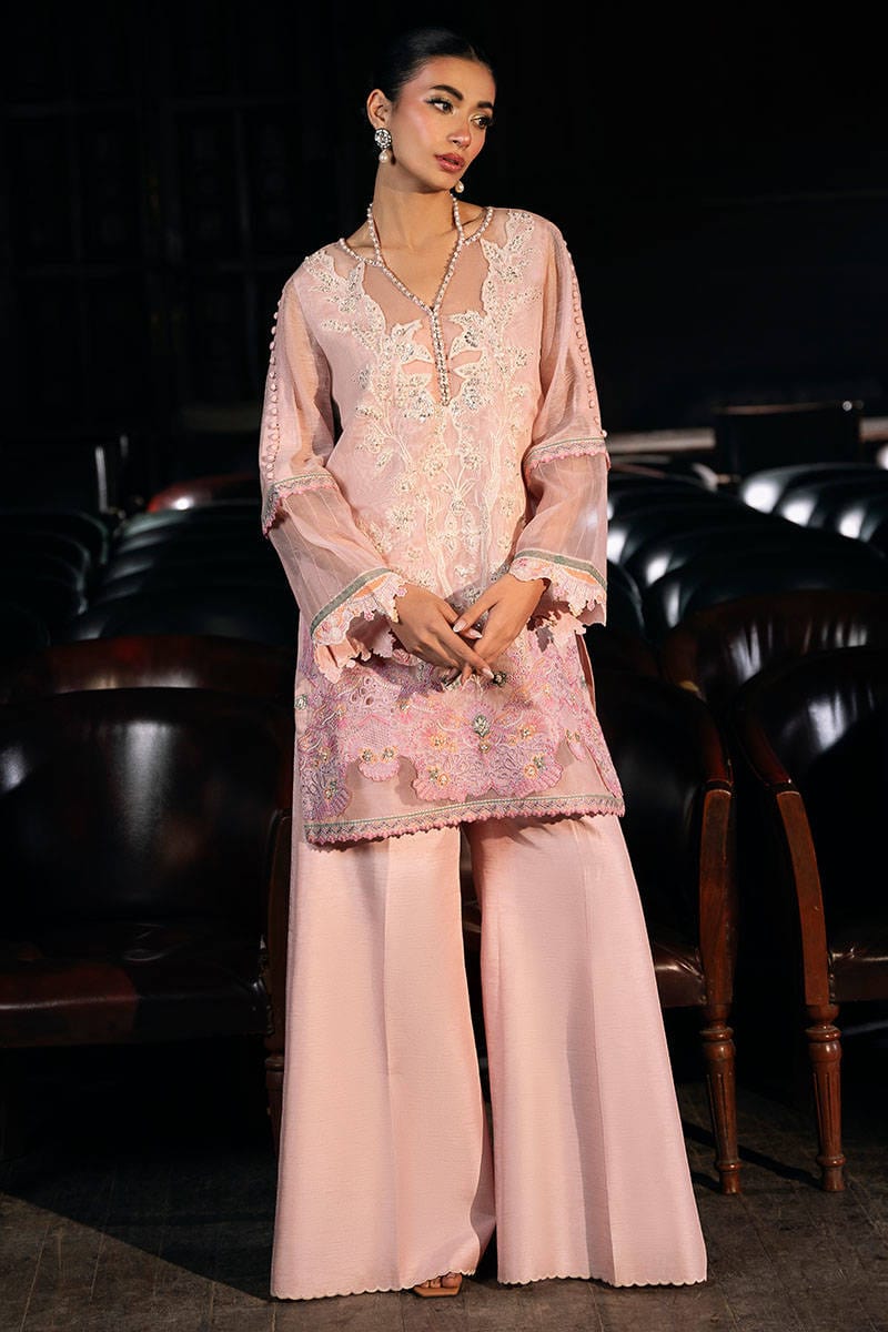 Pink Mist  - Zainab Salman - Luxury Pret - Image 7
