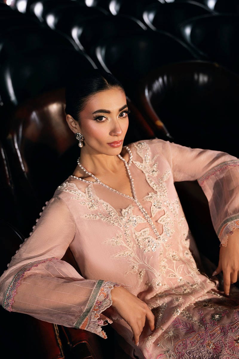 Pink Mist  - Zainab Salman - Luxury Pret - Image 8
