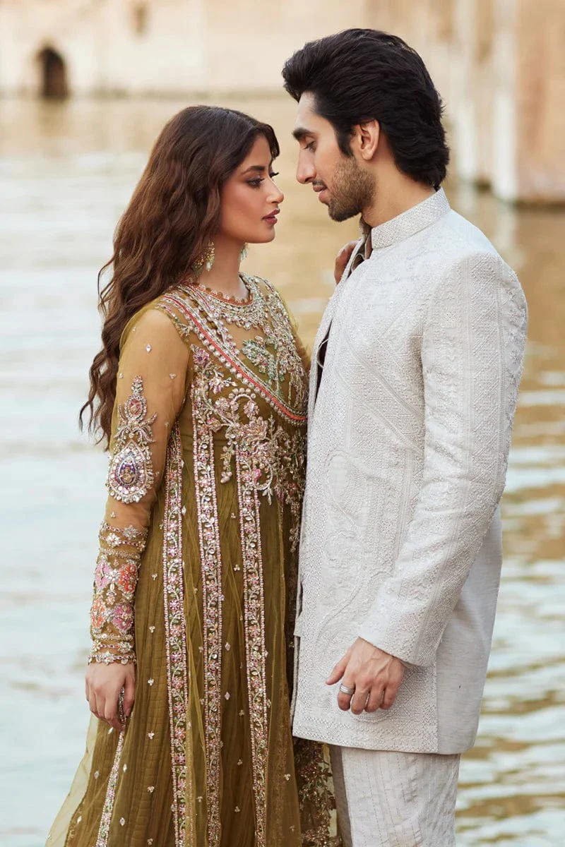 Rameesha SH-01 - Qalamkar - Asain Formal Wear - Image 6