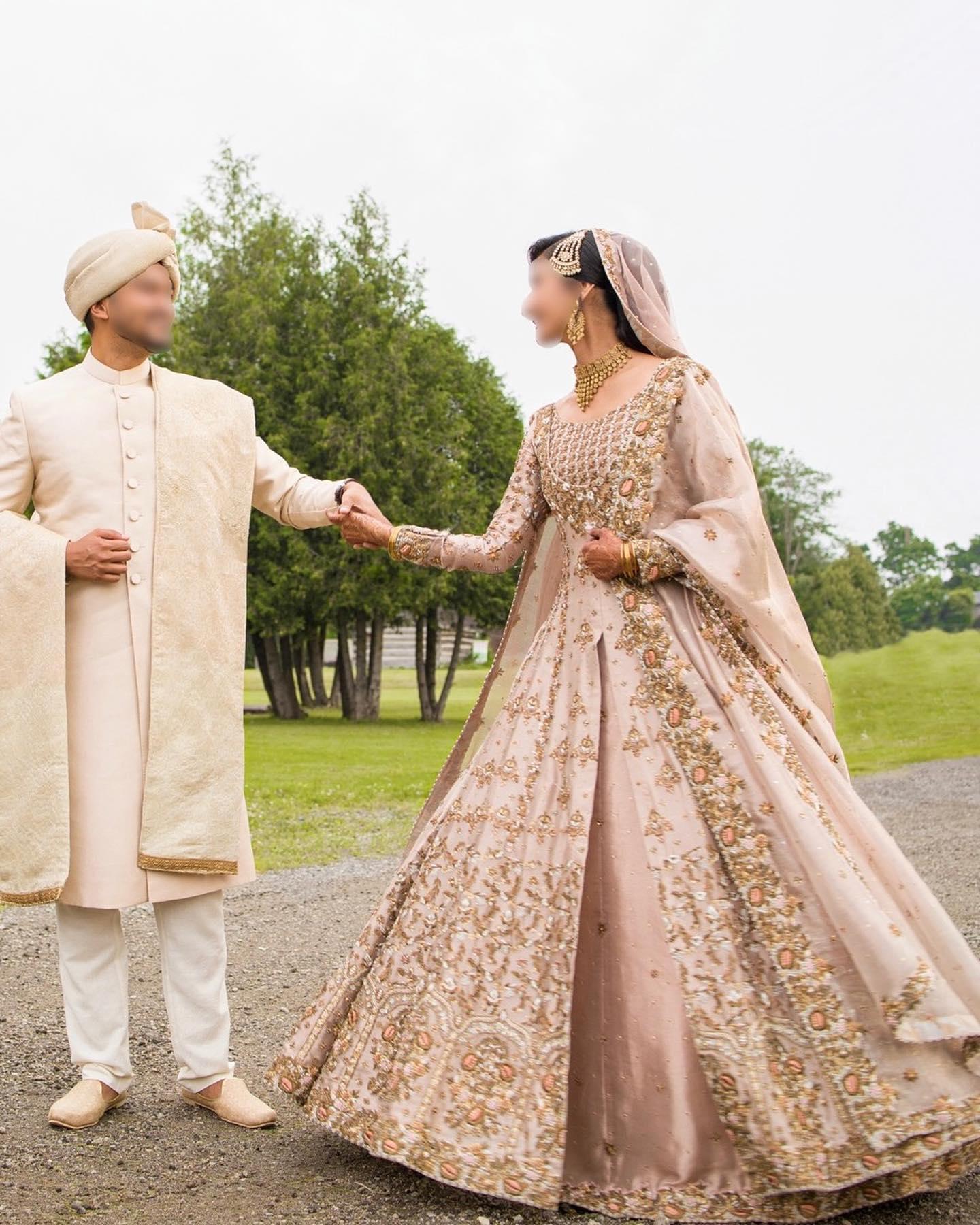 Rose Gold Bridal - Shakeelz By Zeeshan And Danish - Bridal Dress - Image 4